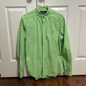 Men’s button up polo shirt